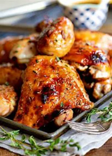 Glazed Honey Chicken
